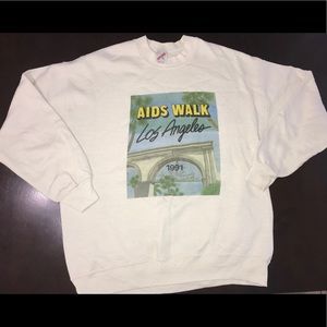 Vintage Aids Walk 1991 Crewneck